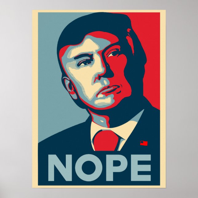 Poster Trump - Nope (Frente)