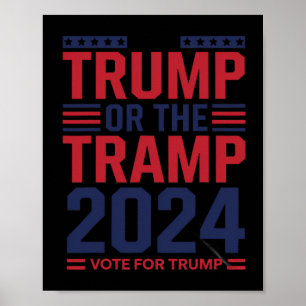 Poster Trump Ou O Vagabundo 2025 Vote No Trump Trump Vanc