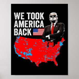 Poster Trump Pegamos America Ck - Pai Leve a América