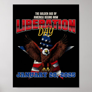 Poster Trump Potus 47º Declara 125 Dia da Libertação