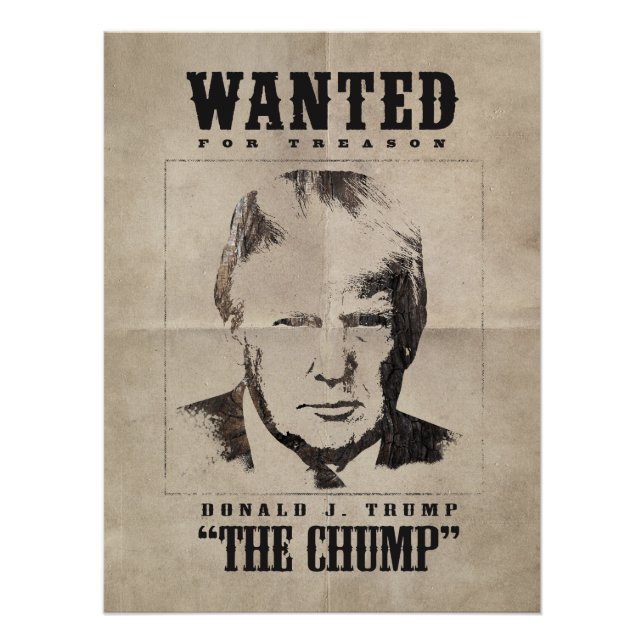Pôster Trump queria Poster - Trump trump (Frente)