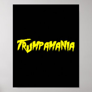 Poster Trump Republicano Convenção Luta Memória Trumpam