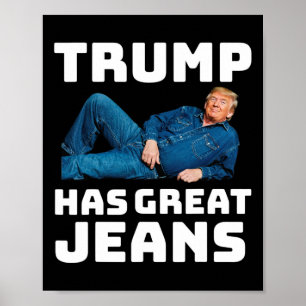 Poster Trump Tem Ótimas Calças Presentes Divertidos de Hu