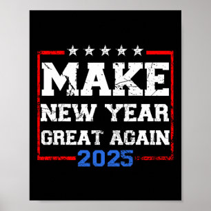 Poster Trump Torna Excelente de Ano Novo Novamente Celebr