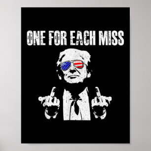 Poster Trump Um Para Cada Senhorita