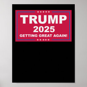 Poster Trump Vance 2025 - Excelente Novamente ()