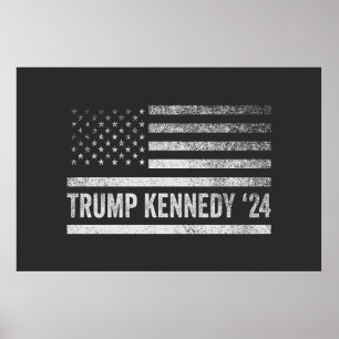 Poster Trump Vance Kennedy traz a América de volta