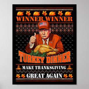 Poster Trump Winner Funny Winner Turquia Janta Graças