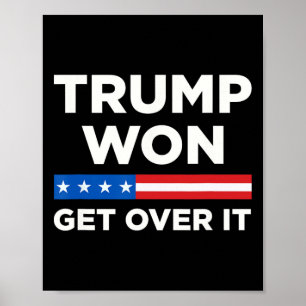 Poster Trump Won Supera 2024 Donald Trump Won 2024 1