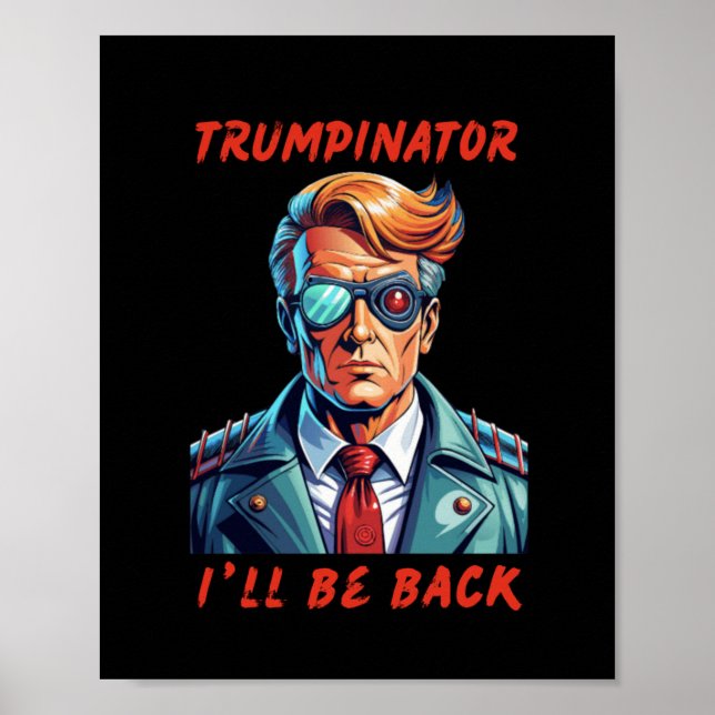 Poster Trumpinator (Frente)