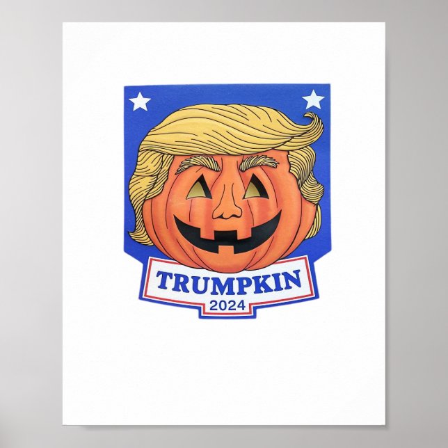 Poster Trumpkin Clássico - Cotação do Dia de as Bruxas en (Frente)