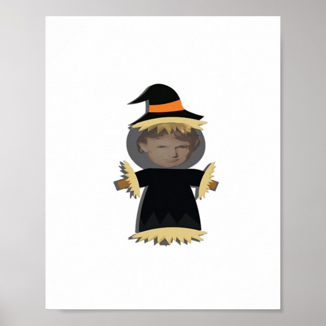 Poster Trumpkin - Melhor Figurino de Halloween (Frente)