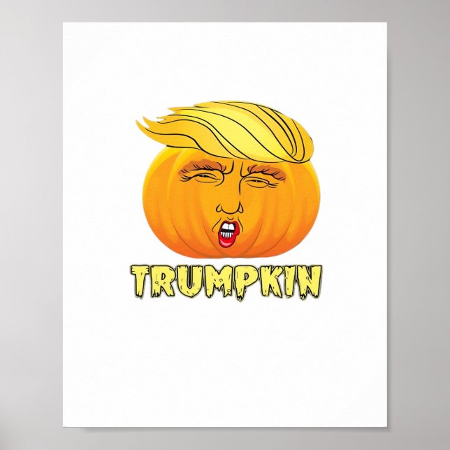 Poster Trumpkin - Pumpkin Assustador (Frente)