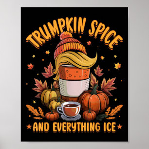 Poster Trumpkin Sce E Tudo Gelo Liberal Outono Hallo