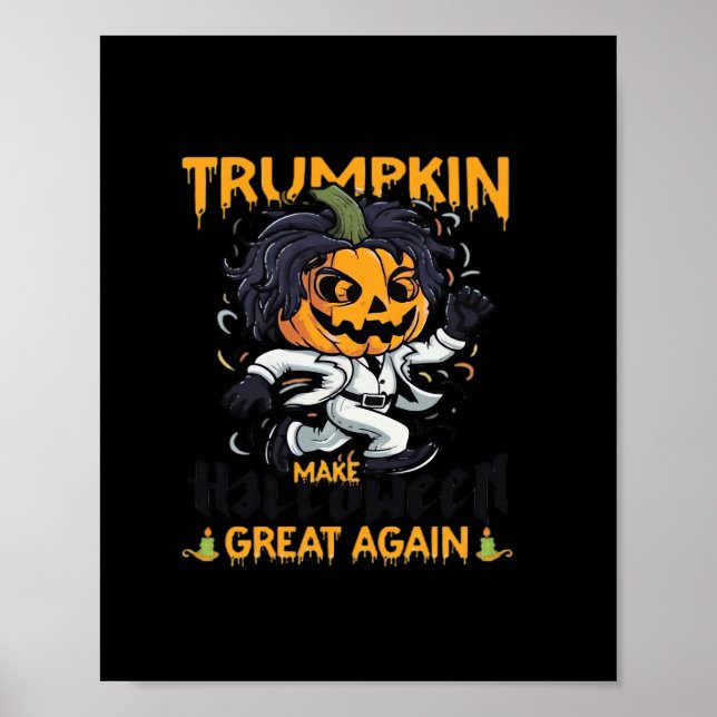Poster Trumpkin Torna O Excelente De Halloween Mais Uma V (Frente)