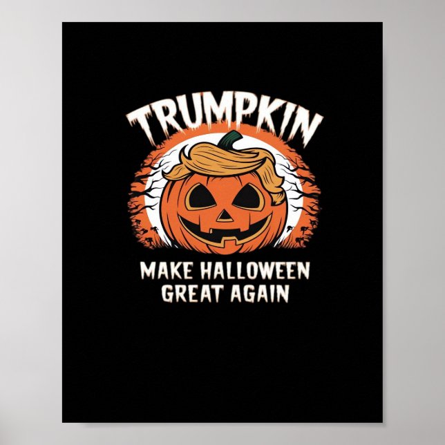 Poster Trumpkin Torna O Excelente De Halloween Novamente  (Frente)