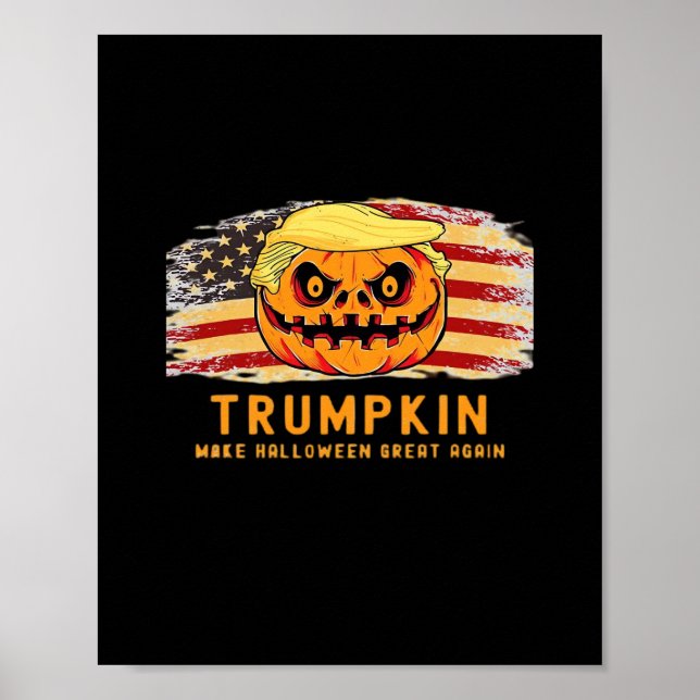 Poster Trumpkin Torna O Excelente De Halloween Novamente  (Frente)