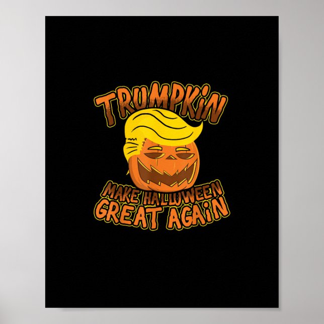 Poster Trumpkin Torna O Excelente De Halloween Novamente  (Frente)