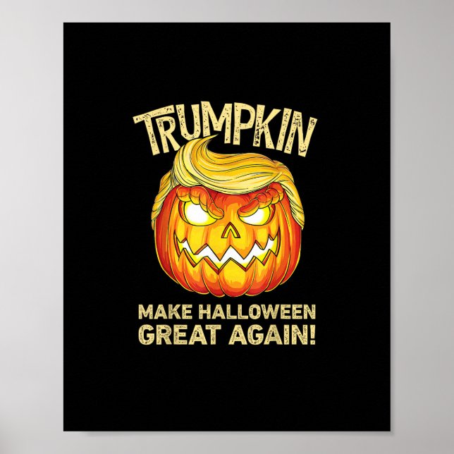 Poster Trumpkin Torna O Excelente De Halloween Novamente  (Frente)