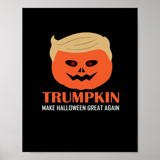 Poster Trumpkin Torna O Excelente De Halloween Novamente  (Frente)