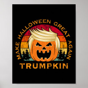 Poster Trumpkin Torna O Excelente De Halloween Novamente