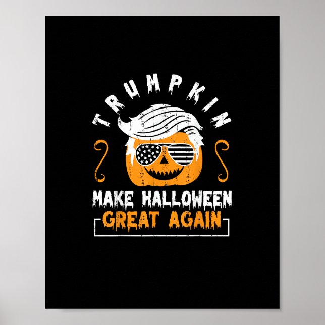Poster Trumpkin Torna O Excelente De Halloween Novamente  (Frente)