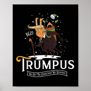 Poster Trumpus Que Temos O Natal Que Merecemos Trump Kram
