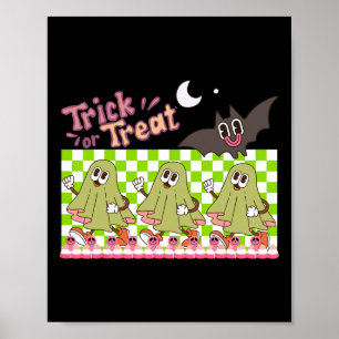 Poster Truque De Tratar O Halloween