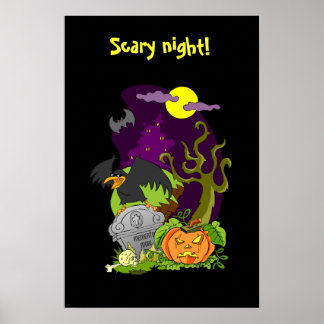 Pôster Truque Hallowen ou Tratar?