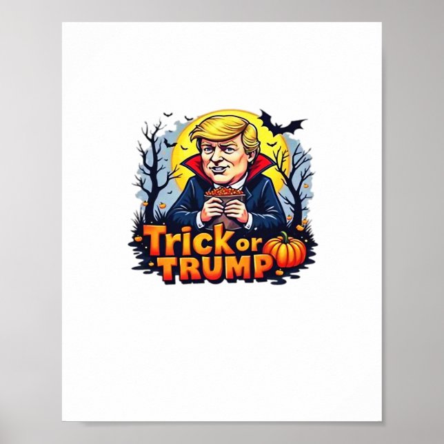 Poster Truque Ou Clássico De Halloween (Frente)