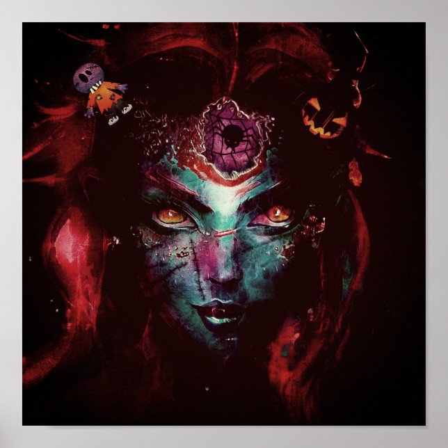 Poster Truque ou tratamento (Frente)