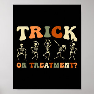 Poster Truque Ou Tratamento Terapêutico Físico Pele De Ha