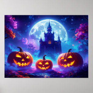 Poster Truque Ou Tratar O Halloween