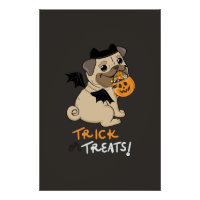 Truque ou Tratas Pug Costume