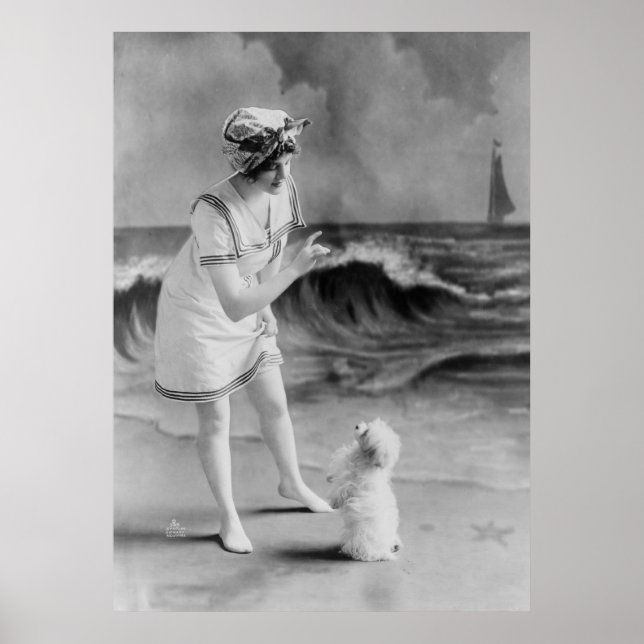 Pôster Truques de Animais de Companhia, 1910 (Frente)