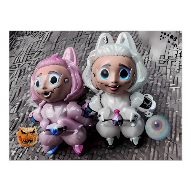 Pôster Truques e tratamentos de Labubu (Frente)