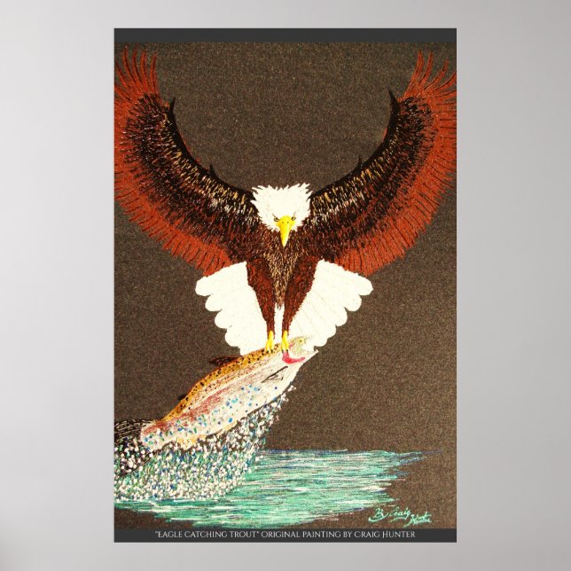 Pôster truta de captura egale (Frente)