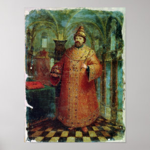 Poster Tsar Ivan Alexeevich V