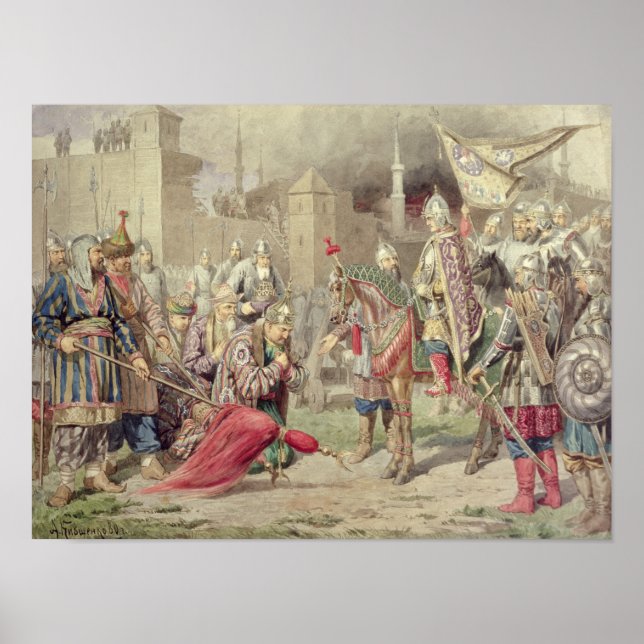 Poster Tsar Ivan IV Vasilyevich, o Terrível (Frente)