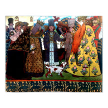 Tsar Saltan Emitindo Seu Decreto