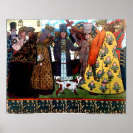 Poster Tsar Saltan Emitindo Seu Decreto