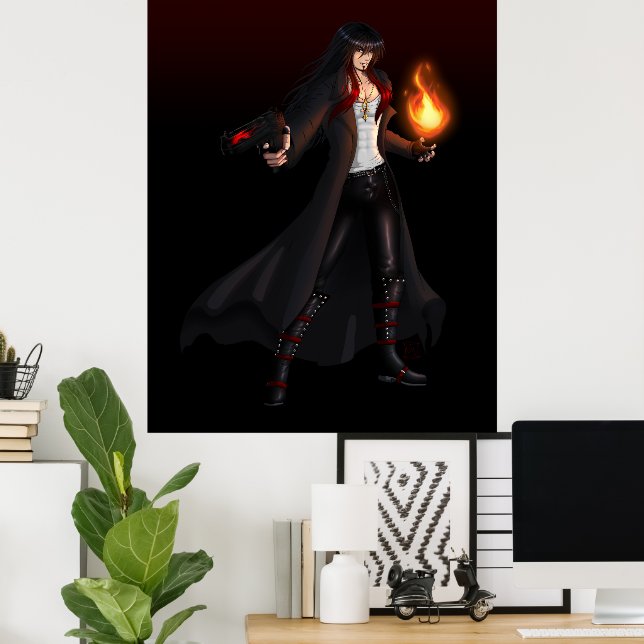 Poster TSDS: Seth, Deus do Caos (Escritório em casa)