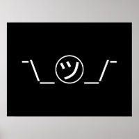 Tsu Kana Shrug Emoticon ¯\_ ㋡_/ movimento Japonês 