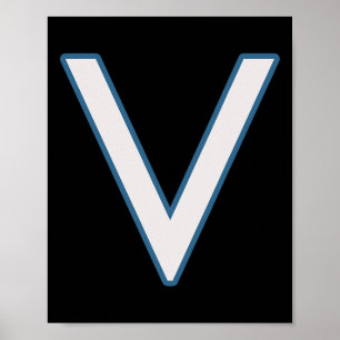 Poster Ttlefield V - Letras Jogos Engraçados Jogos Vídeo 