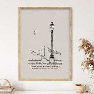 Poster Tua Palavra é uma Lâmpada para os Meus Pés, Luz pa