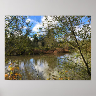 Poster Tualatin River, Oregon