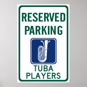 Pôster Tuba Players Parking