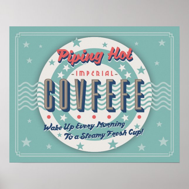 Poster Tubagem de café quente (Frente)