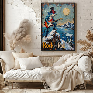 Poster Tubarão legal, Palco de montanha