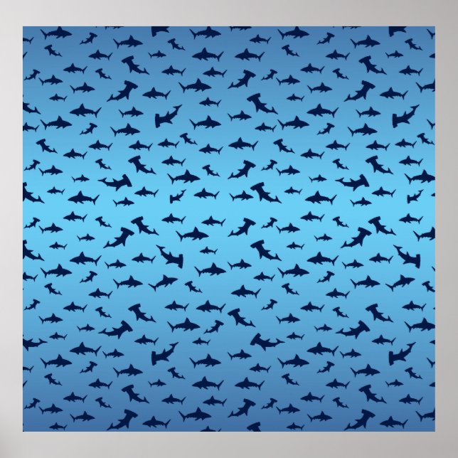 Pôster Tubarão-martelo (Frente)